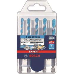 Bosch HEX-9 MC Bohrer-Set, 5tlg 5.5/6/7/8