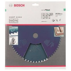 Bosch Kreissägeblatt EX WO T 254x30-54