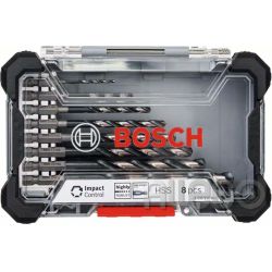 Bosch PT HSS-Spiralbohrer-Set 8-teil. DIN338 1 2 608 577 146