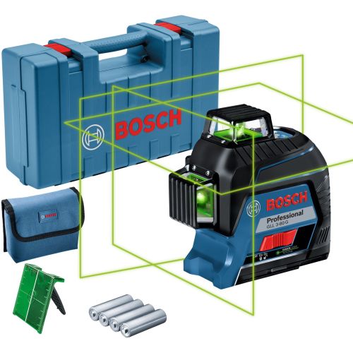 Bild: Bosch PT Linienlaser grün Stofftasche,Koffe GLL 3-80 G Prof.