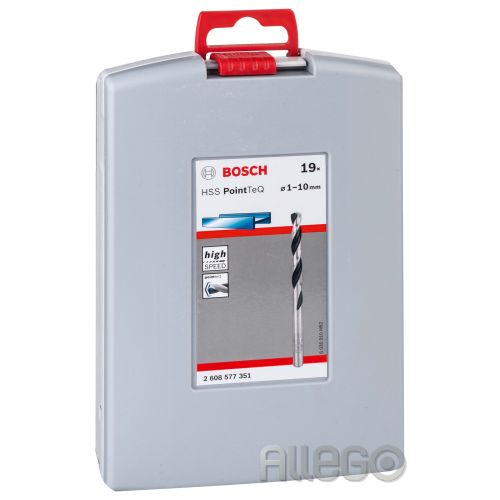 Bild: Bosch PT Metallspiralbohrer-HSS-Set Pro Box 19 tlg.