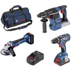 Bosch PT Profi-Set 18V GSR+GWS+GBH 18V