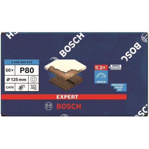 Bild: Bosch Schleifblatt C470,125mm K80,50x EXPERT