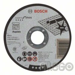 Bosch Trennscheibe Rapido 2608600545 1,0x115mm INOX gerade Bosch Trennscheibe Ra