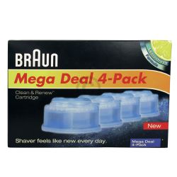Braun CCR4 Reinigungskartuschen 4er Pack
