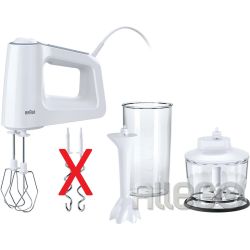 Braun HM3135 Handmixer 500W 500ml Zerkleinerer, B-Ware!