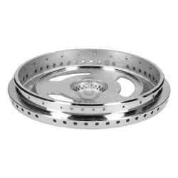 Brennerkrone 123mmØ für Blitzbrenner Smeg 882410174 auf Gaskochfeld