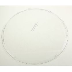 Bullaugenrahmen für AEG Tür 140006314060 Kunststoff, außen, Ø414 mm