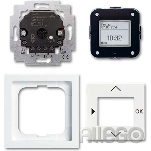 Bild: Busch-J. Jalousie-Komfort-Timer Set studiowei 6411 UJ-84-101