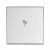 Bild: Busch-J. Wippe 1-f Symbol Dimmer alusilber 6234-10-83