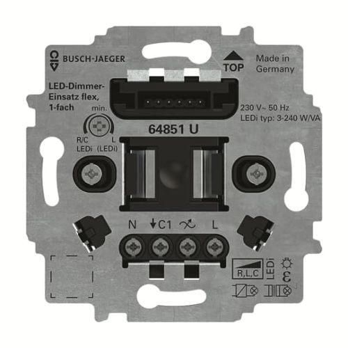 Bild: BUSCH-JAEGER 64851 U Dimmer uni/LED UP