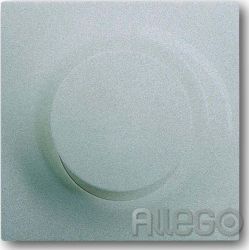 Busch-Jaeger Bedienelement alu/si für Tastdimmer 6543-783-101