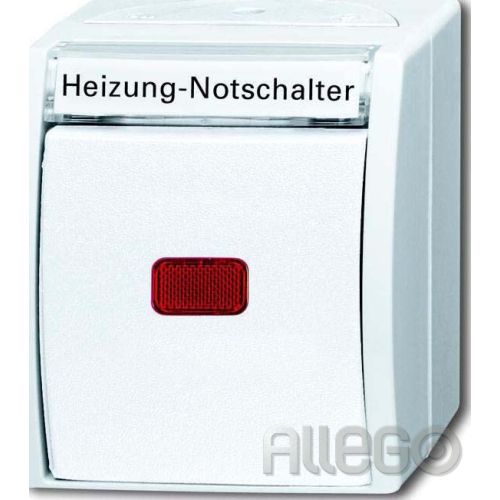 Bild: Busch-Jaeger Heizung-Notschalter 2601/6 SKWNH-54