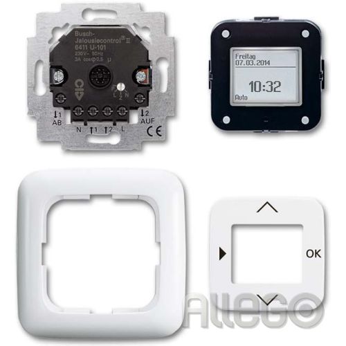 Bild: Busch-Jaeger Jalousie-Komfort-Timer, Kom 6411 UJ-214-101 JCC-Timer-Set, RSI Busc