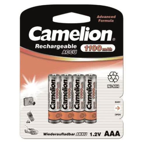 Bild: CAMELION Akku Micro NiMH HR03 1101 1100 mAh **Blister a 4 Stück**