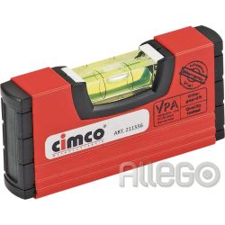 CIMCO Mini-Wasserwaage 100mm 211556 Cimco Mini-Wasserwaage 100mm 211556