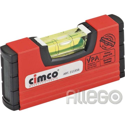 Bild: CIMCO Mini-Wasserwaage 100mm 211556 Cimco Mini-Wasserwaage 100mm 211556