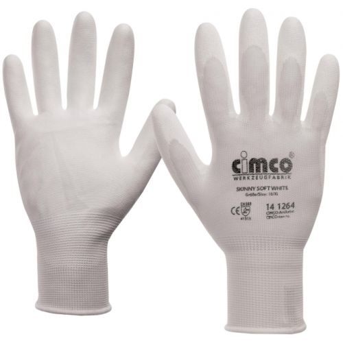 Bild: CIMCO Schutzhandschuh Gr10 141264, Nylon Anti-Rutsch CIMCO Schutzhandschuh Gr10 