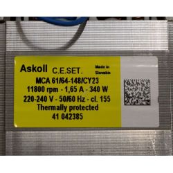 Collektor-Motor für Candy Waschmaschine 41042385 Waschmaschinenmotor