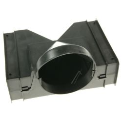 Deflektor für Dunstabzugshaube Electrolux AEG 80883663 Kunststoff, schwarz