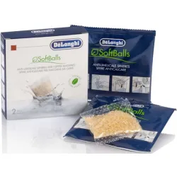 DeLonghi DLSC551 SoftBalls Antikalk-Kügelchen, 2 Beutel