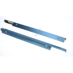 Designleisten-Set für Bosch/Siemens Ofen 11054893 Edelstahl, links/rechts