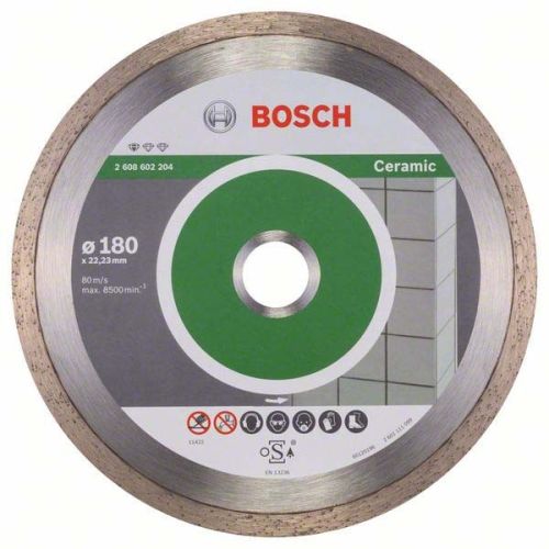 Bild: Diamanttrennscheibe Standard for Ceramic, Ø 180mm (Bohrung 22,23mm)