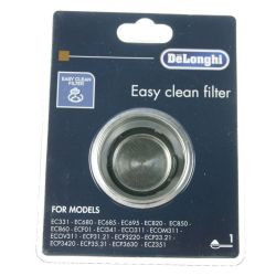 DLSC400 EasyClean-Filter für DeLonghi Kaffeemaschine 5513280991 1-Tassen-Filter