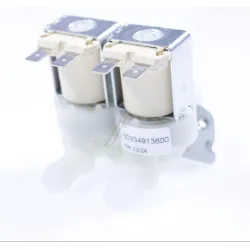 Doppelfach-Elektroventil für LG Waschmaschine Bitron X540909 180°