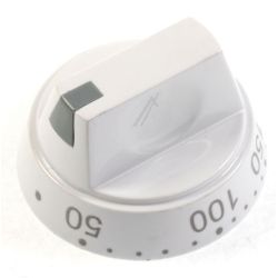 Drehknopf für Amica Ofen 9042758 weiß, 180°