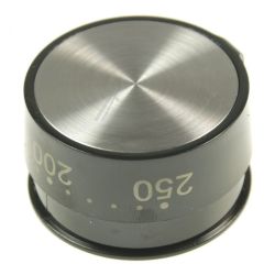 Drehknopf für Amica Ofen 9064607 Knebel, schwarz