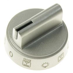 Drehknopf für Amica Ofen 9071824 silber, Herd
