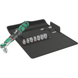 Drehmomentschlüssel Safe-Torque A1 Set 1, 10?teilig (schwarz/grün, 1/4" Vierkant