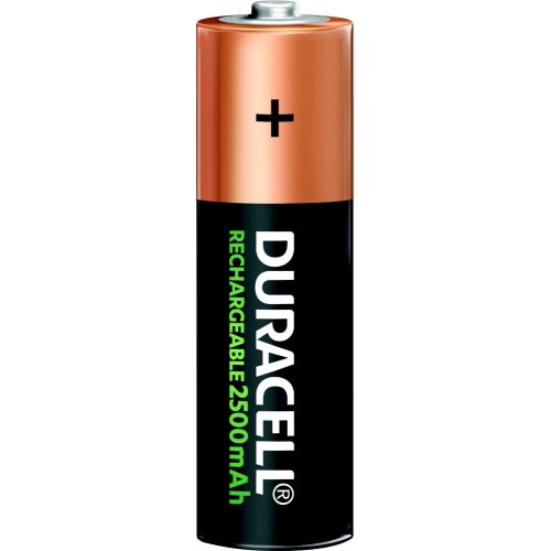 Bild: Duracell D2400AA4B-PRECHARGED 057043 Akku 1,2V Mignon AA 2400mAh 4er Blister