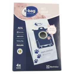 E203S Staubsaugerbeutel für Ofen AEG 9001684597 Geruchsschutz 4er Pack