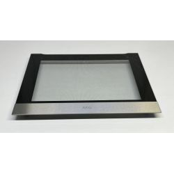 Edelstahl-Türscheibe für AEG-Ofen 140037378142 594x471 mm