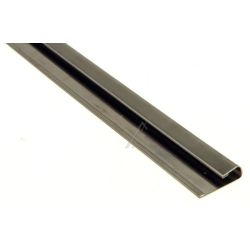 Edelstahl Zierleiste für Kühlschrank Whirlpool 481010609710 476 mm, inox, Abdeck