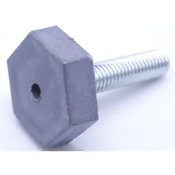 Einstellfuß grau M8x35 für Kühlschrank AEG 4055244091 Füße, Gehäuse