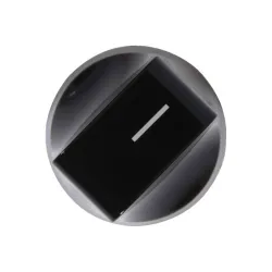 Einstellknopf für Elektrokochfelder, schwarz (3550377166)