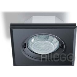 ESYLUX Bewegungsmelder UP quadr. schwarz MD-FLAT360i/8 SQ BK