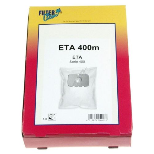 Bild: Eta400m Beutel für Staubsauger FilterClean FL0111K 4+0 Mikrofilter