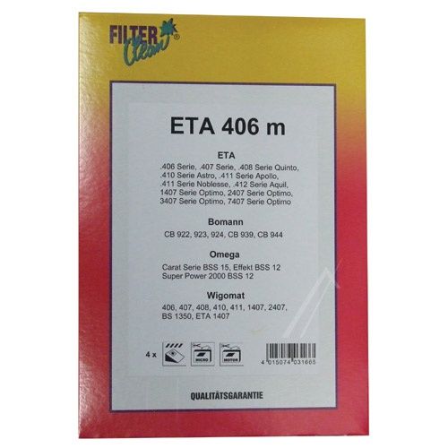 Bild: Eta406M Beutel für Staubsauger Filterclean FL0054K 4+1+1