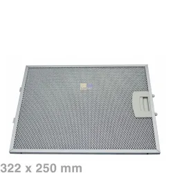 Fettfilter Bosch 00353110 Metallfilter 322x250mm für Dunstabzugshaube
