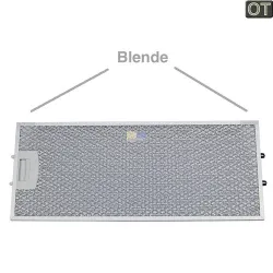Fettfilter Bosch 00434105 Metallfilter vorne 455x188mm für Dunstabzugshaube