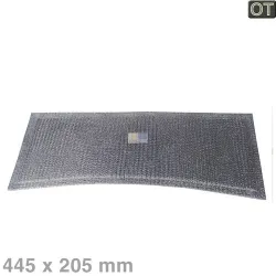 Fettfilter Neff 00460119 Metallfiltermatte 445x205mm für Dunstabzugshaube