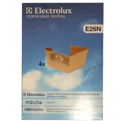 Filterbeutel Electrolux E26N 9001969287 für Kesselstaubsauger 4Stk