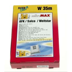Filterbeutel für Staubsauger Filterclean FL0048K 4er-Pack