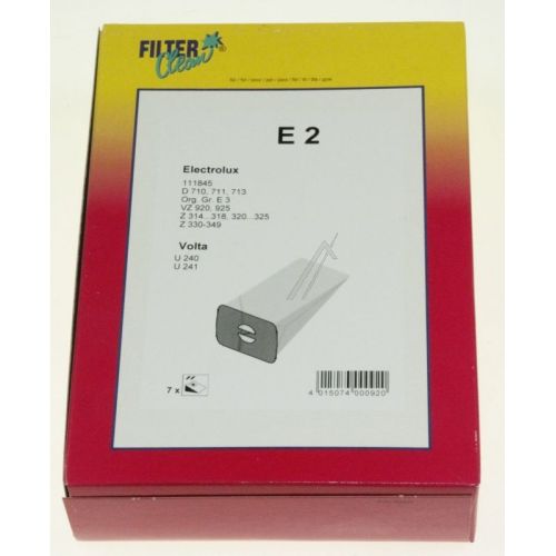 Bild: FilterClean Staubsaugerbeutel 000125K 7 Stück, 2-lagig