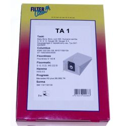 FilterClean Staubsaugerbeutel 000264K 3 Stück + Filter