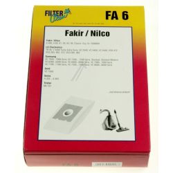 FilterClean Staubsaugerbeutel FA6 000246K 5 Stück